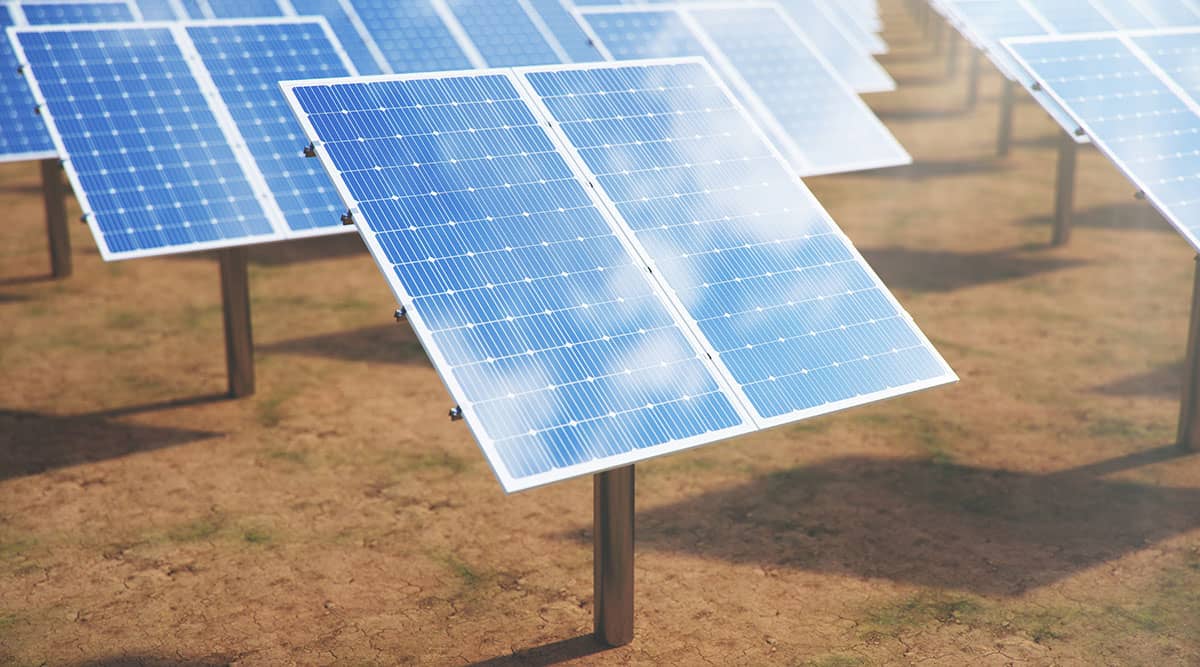 India solar plant investment